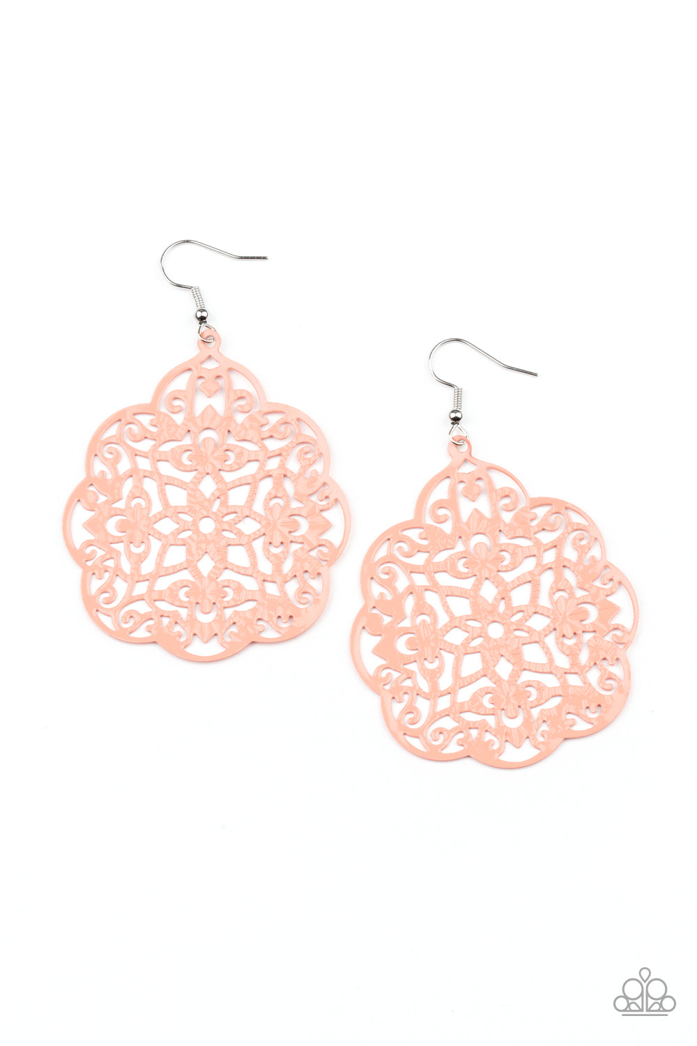 Mediterranean Eden - Orange earrings