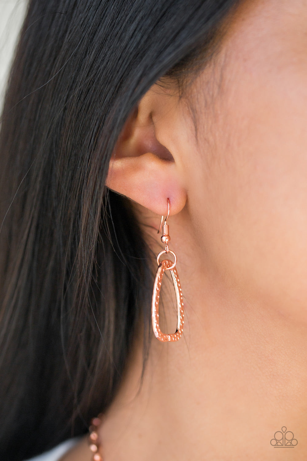 Metro Nouveau - Shiny Copper necklace