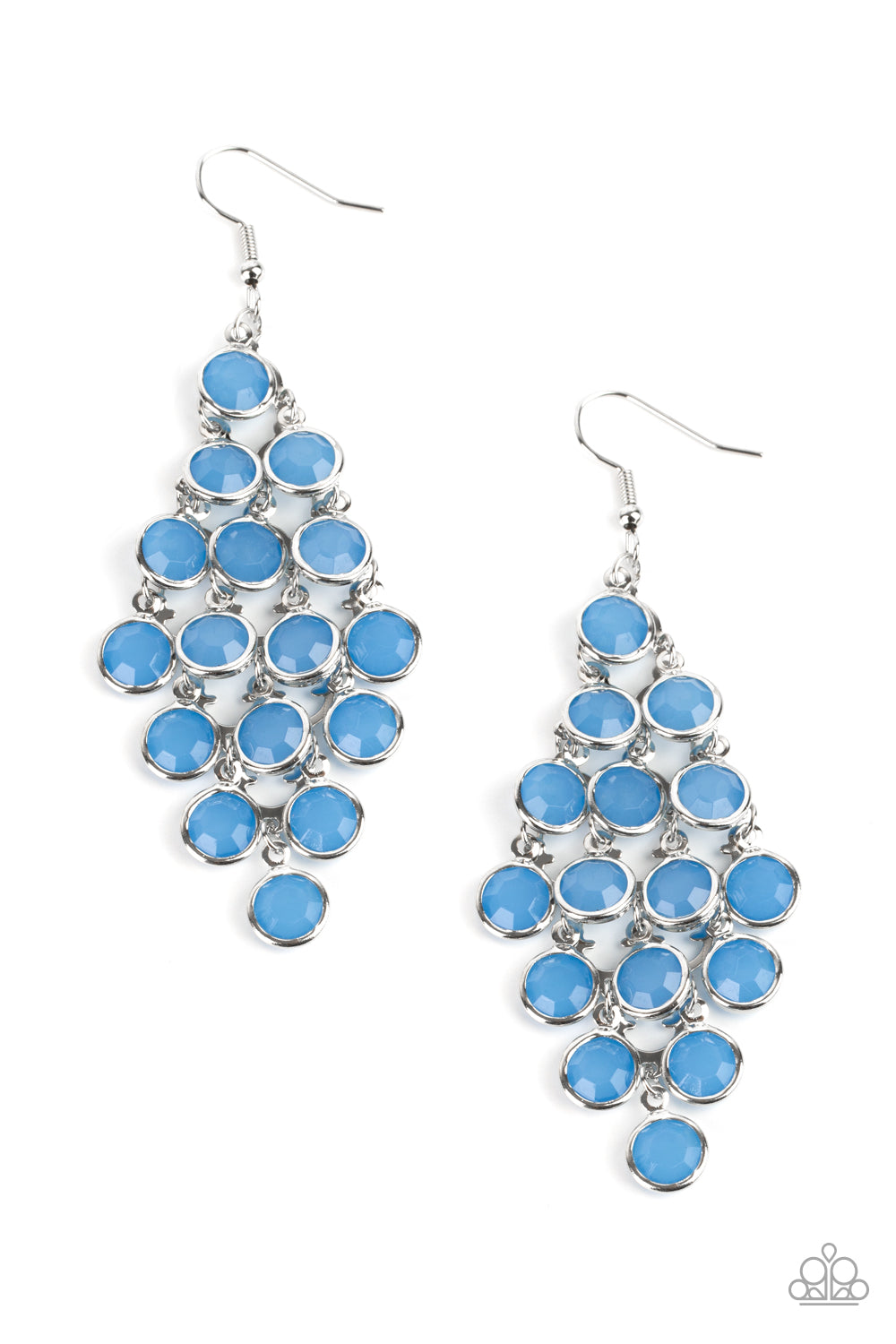 With All DEW Respect – Blue earrings
