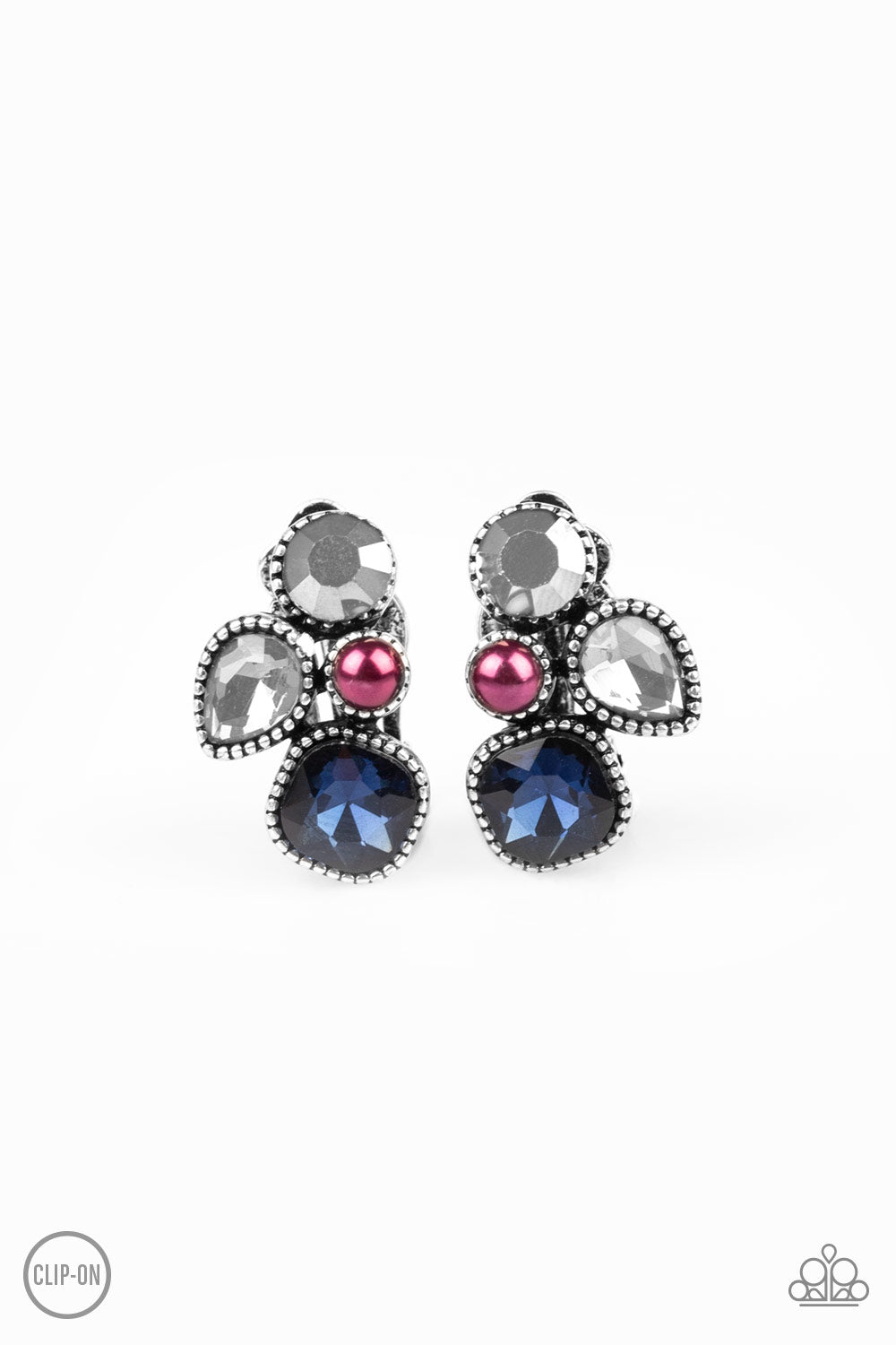 Super Superstar - Multi clip-on earrings