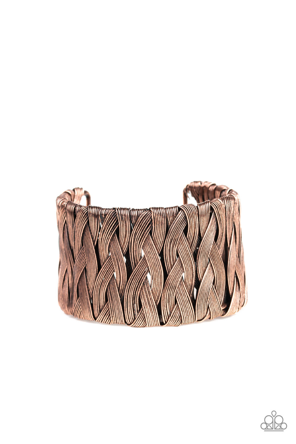 Take It or WEAVE It - Copper bracelet