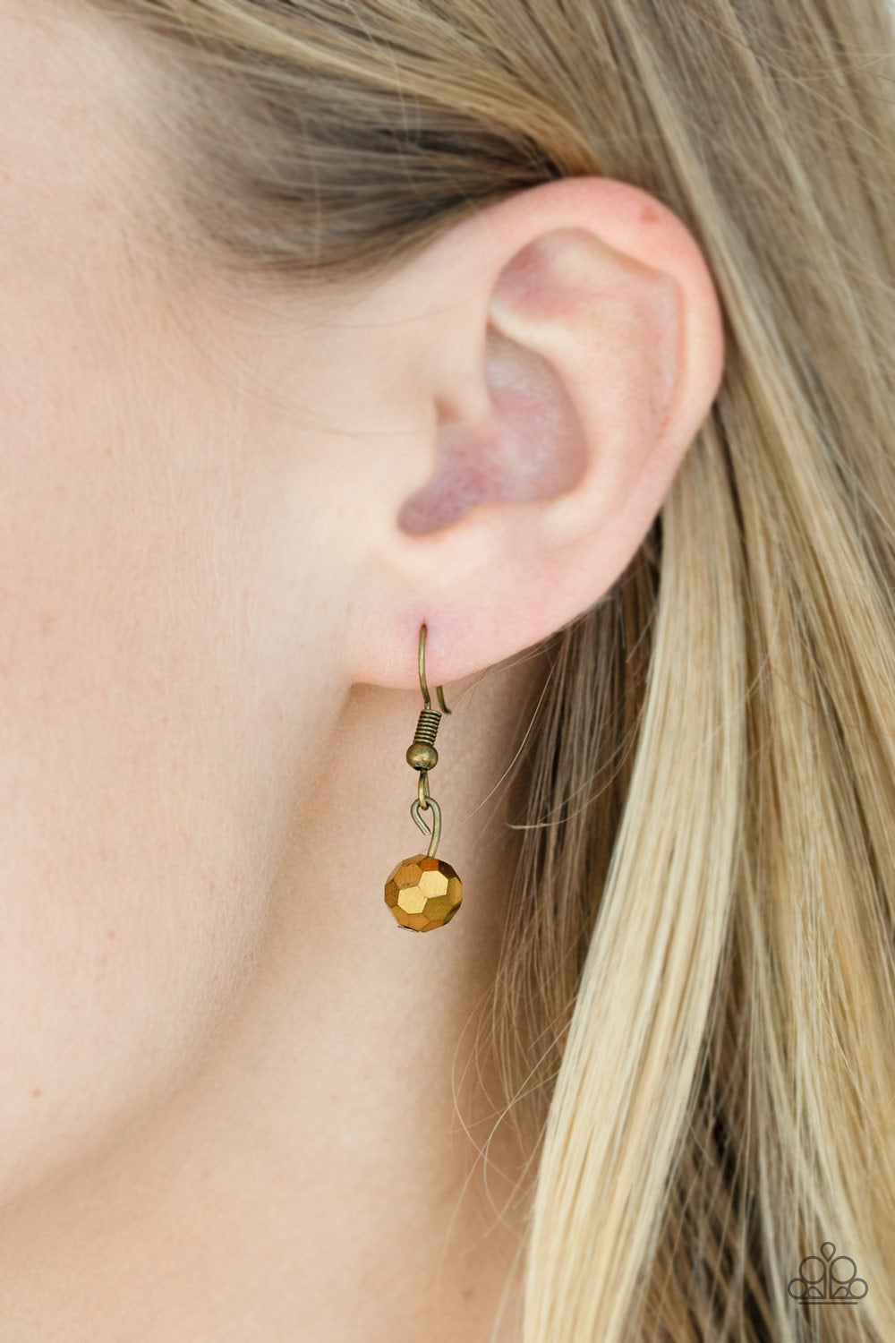 Modernly Majestic - Brass necklace