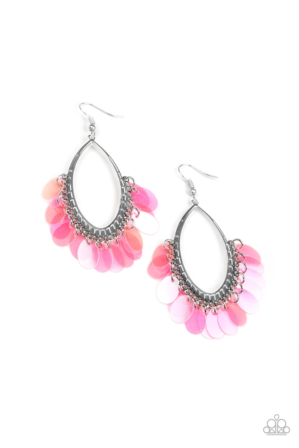 Mermaid Magic - Pink earrings