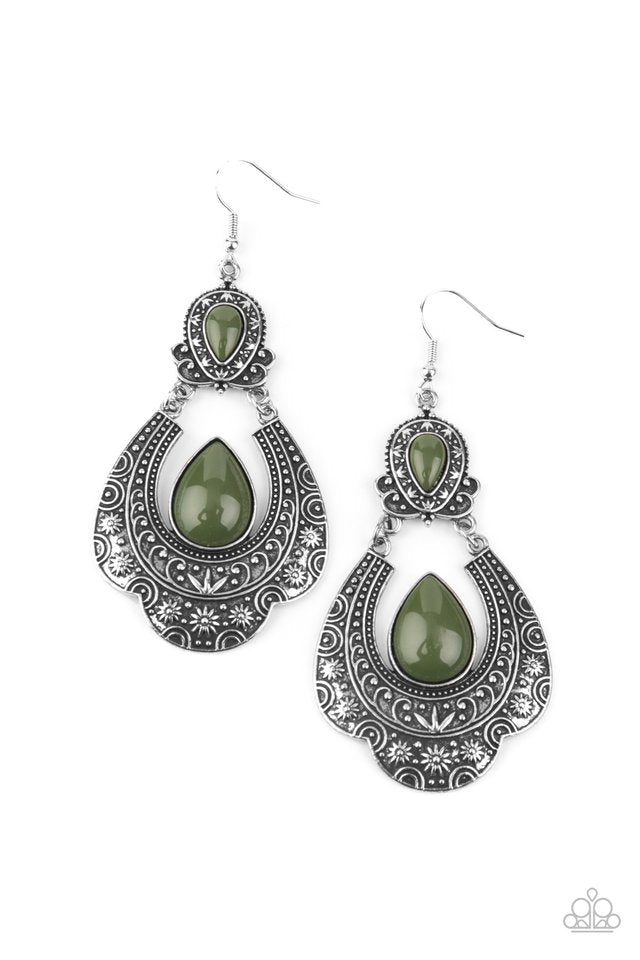 Rise and Roam - Green earrings