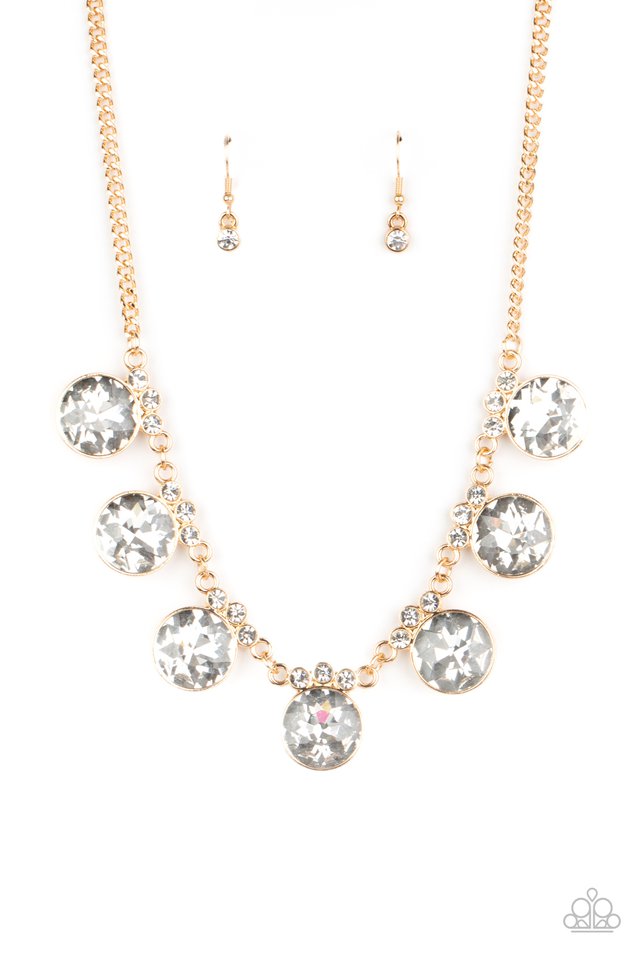 GLOW-Getter Glamour - Gold necklace