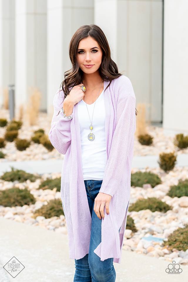 Hook, VINE, and Sinker- Yellow necklace w/ matching bracelet