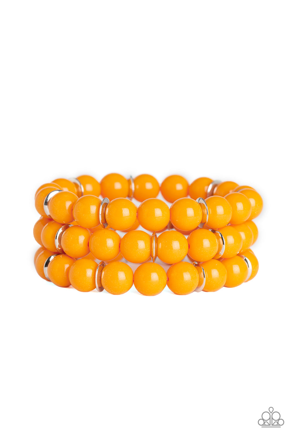Chroma Collision - Orange bracelet