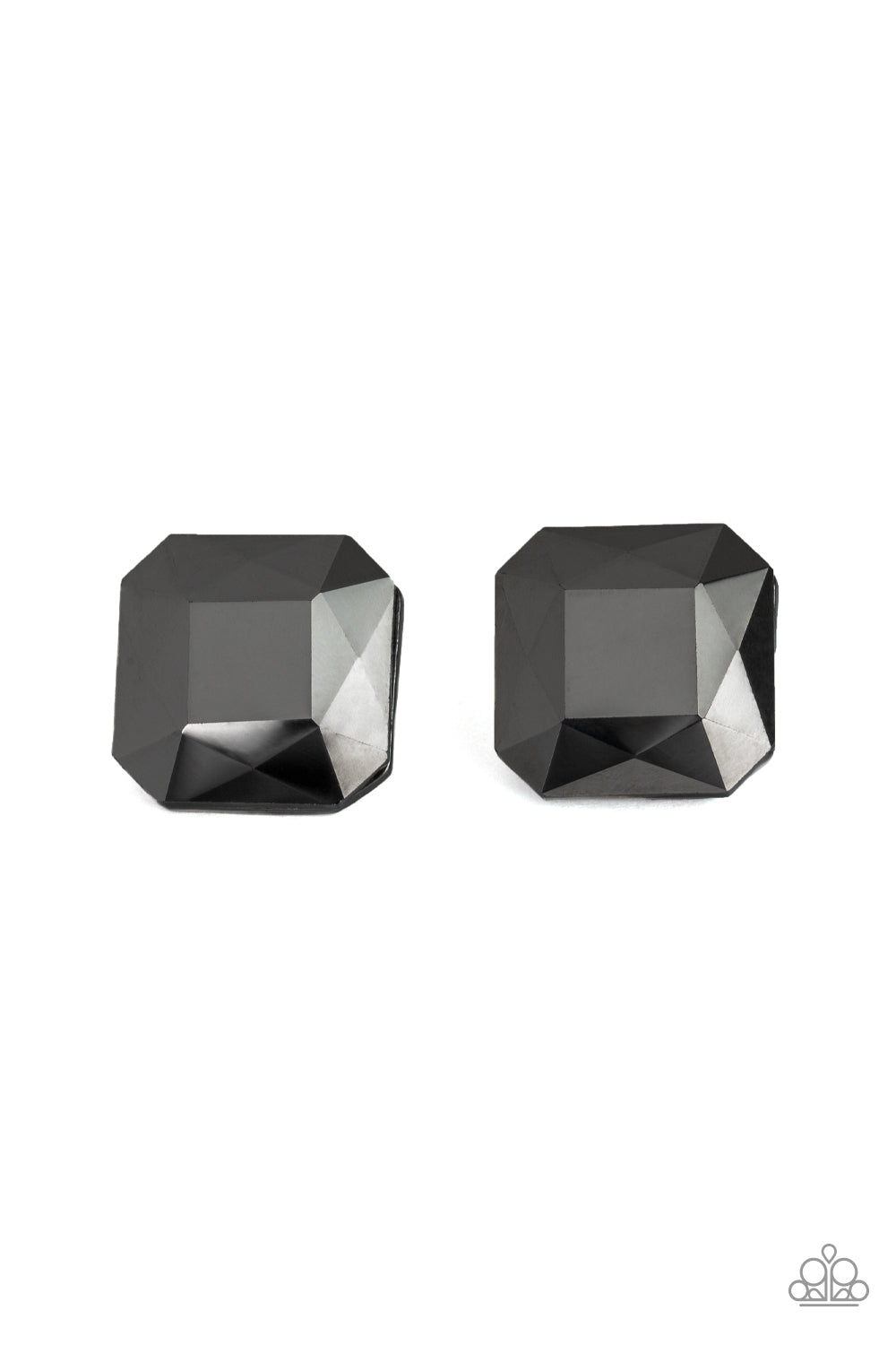 Show Glow - Black/Gunmetal earrings