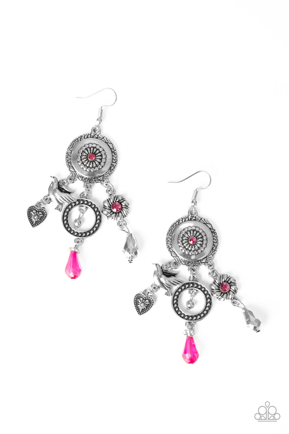 Springtime Essence - Pink earrings