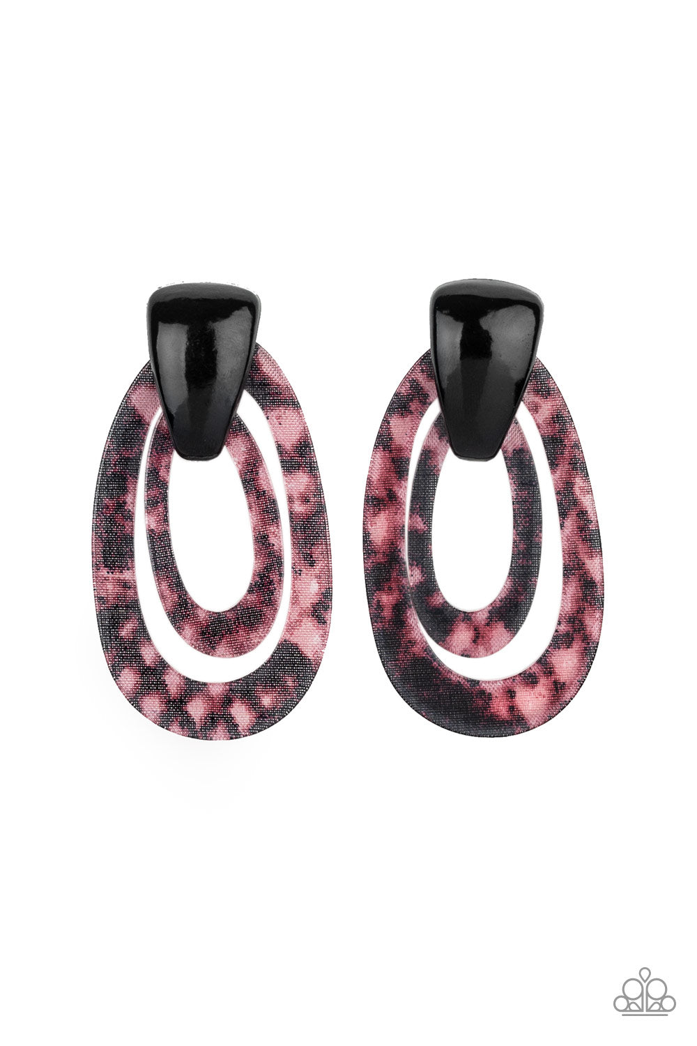 The HAUTE Zone - Purple Multi earrings