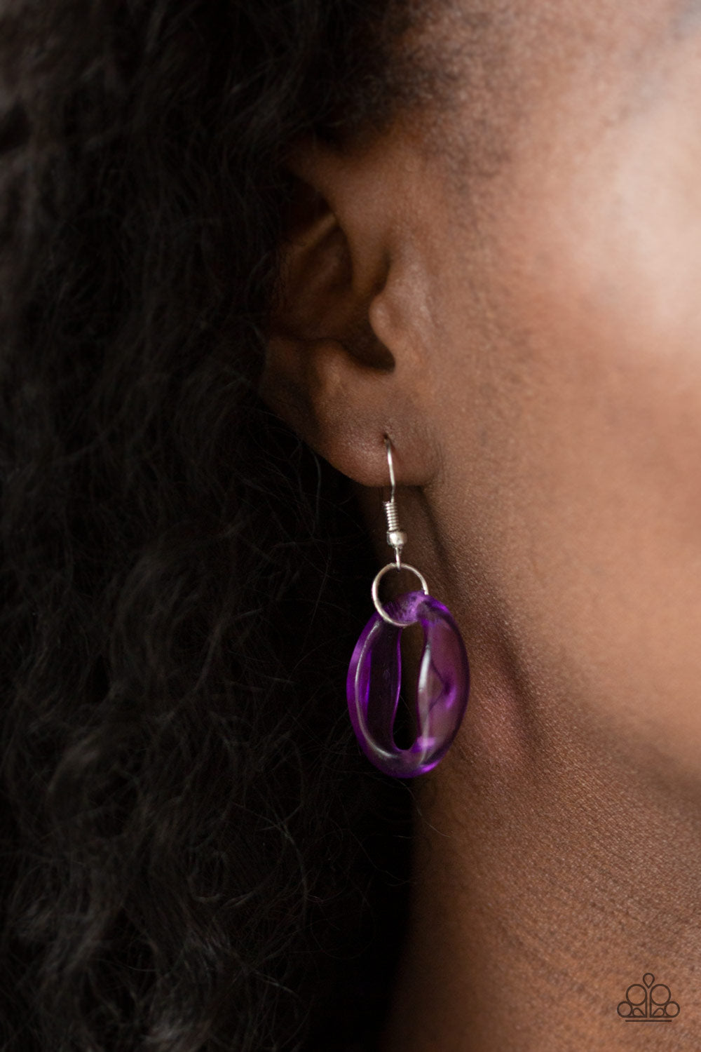 Ice Queen - Purple necklace w/ matching bracelet