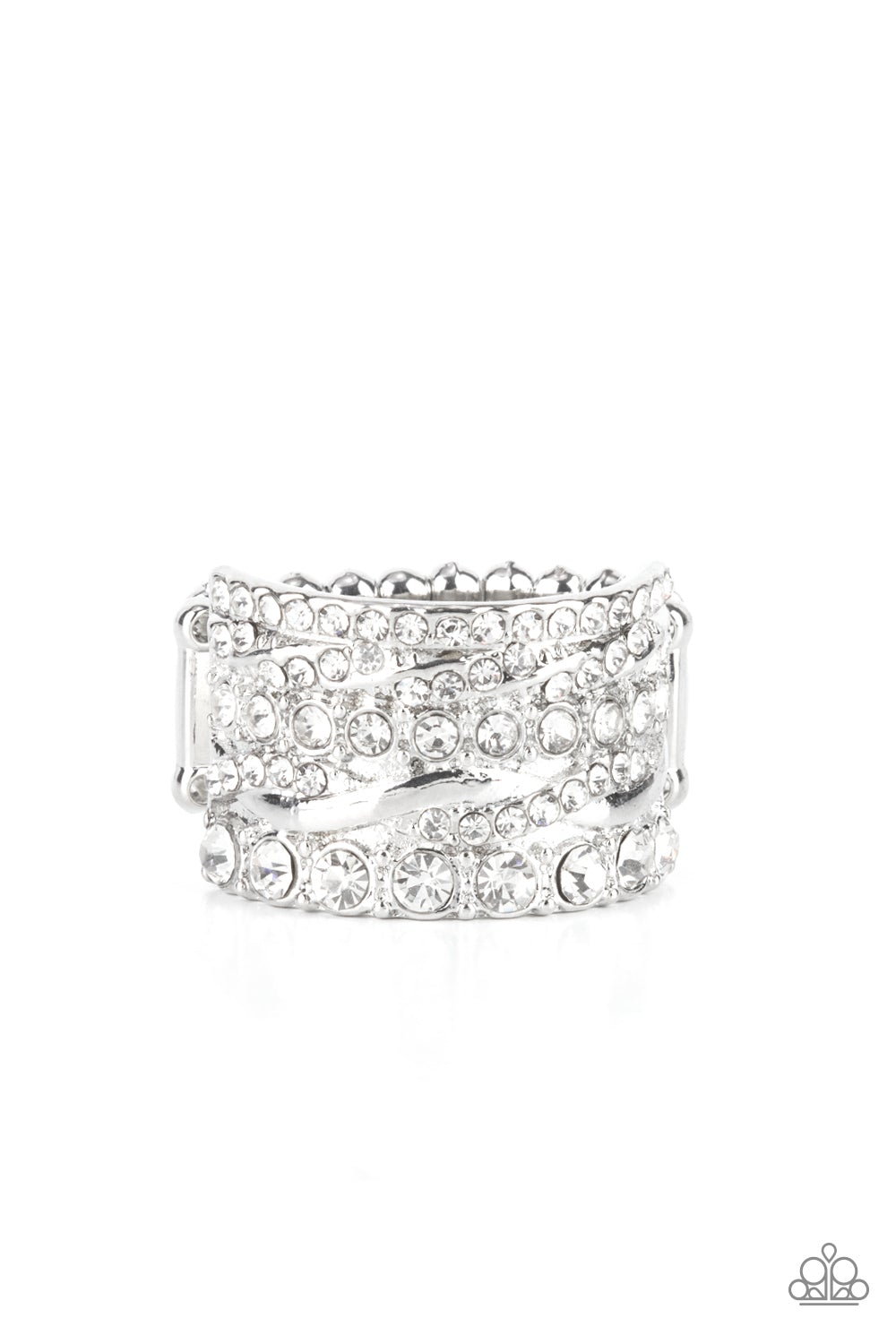 Exclusive Elegance - White Gem Ring
