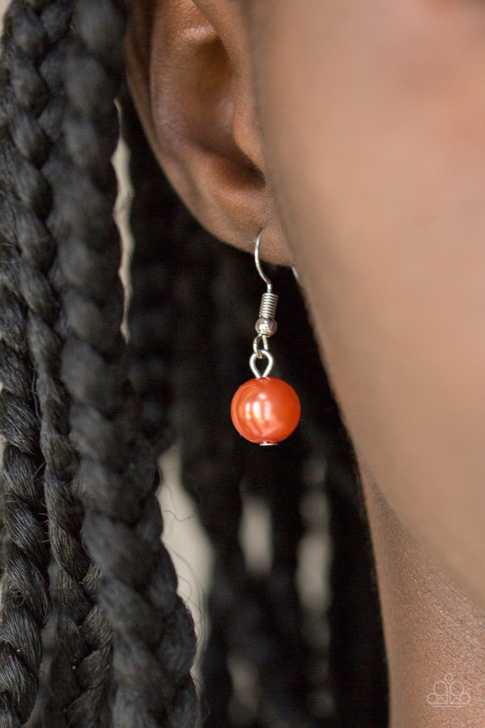 Party Dress Princess - Orange necklace