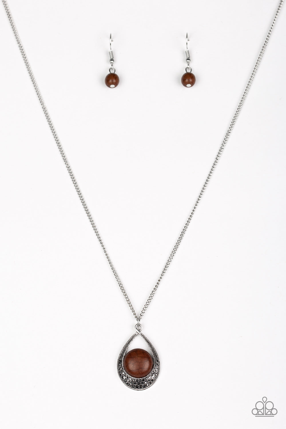 Rio Rancho Resplendence - Brown necklace