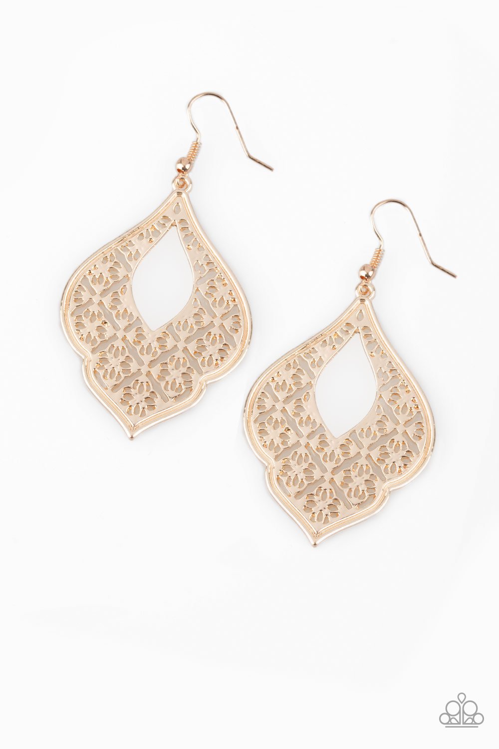 Totally Taj Mahal - Rose Gold Earrings