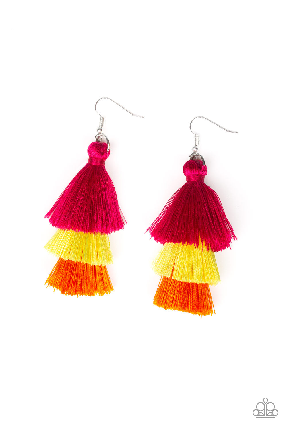 Hold On To Your Tassel! - Multi earrings