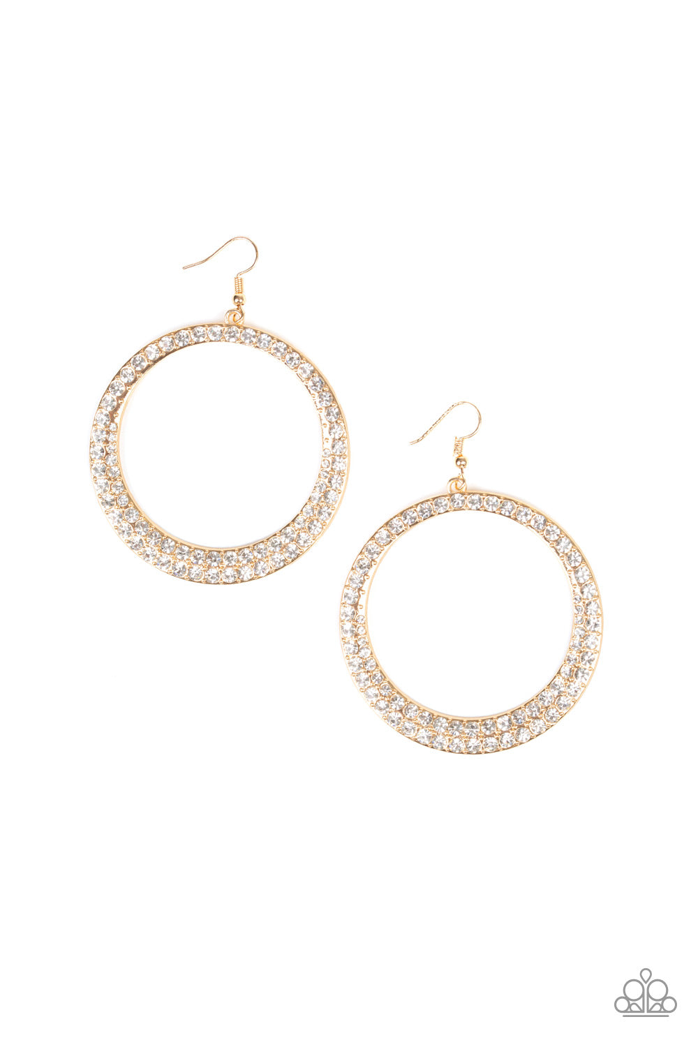So Demanding - Gold earrings