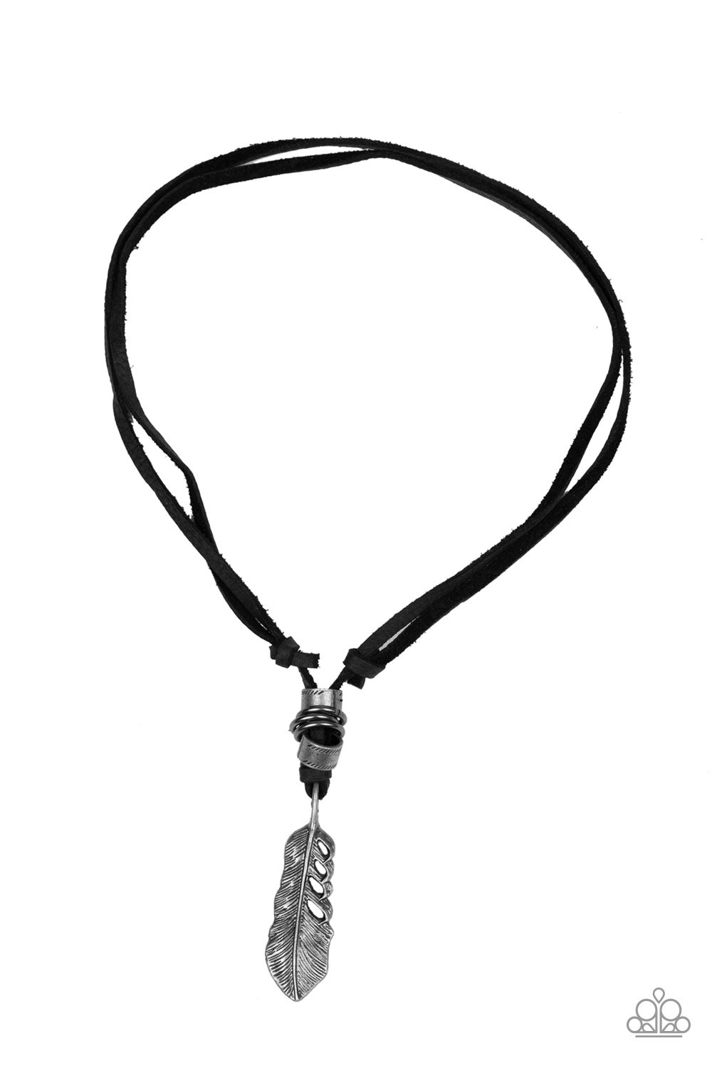 That QUILL Be The Day - Black urban necklace