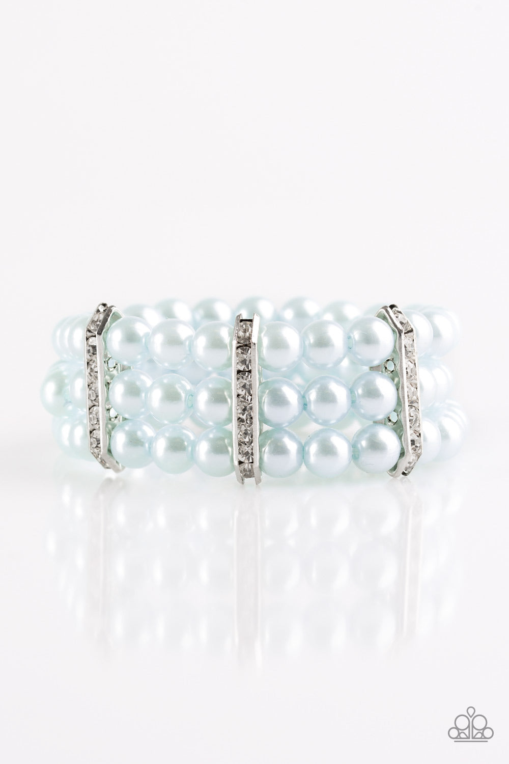 Put On Your GLAM Face - Blue bracelet