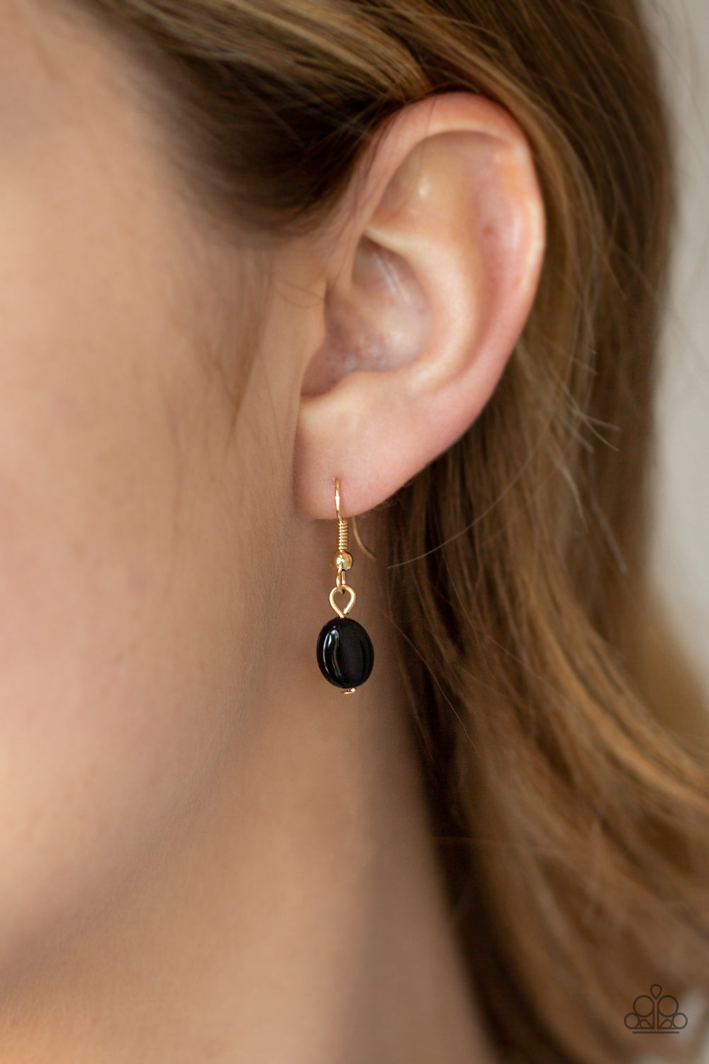 Flair Affair - Black/Gold necklace