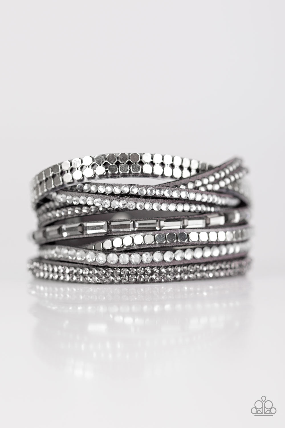 I Came To Slay - Silver wrap bracelet