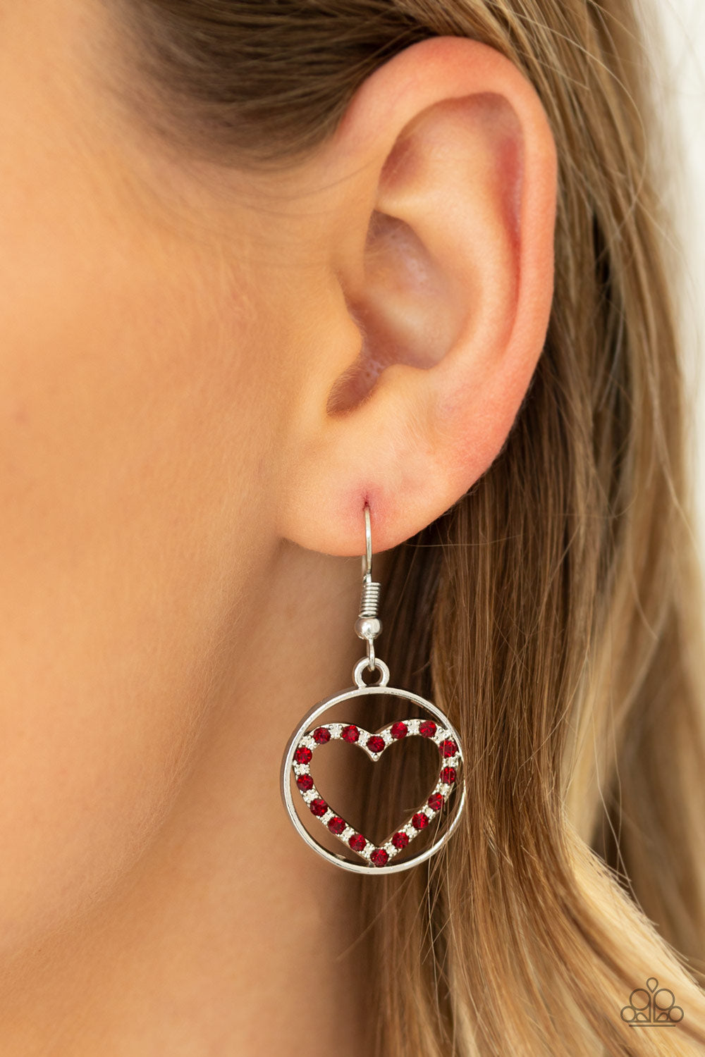 With My Whole Heart - Red necklace