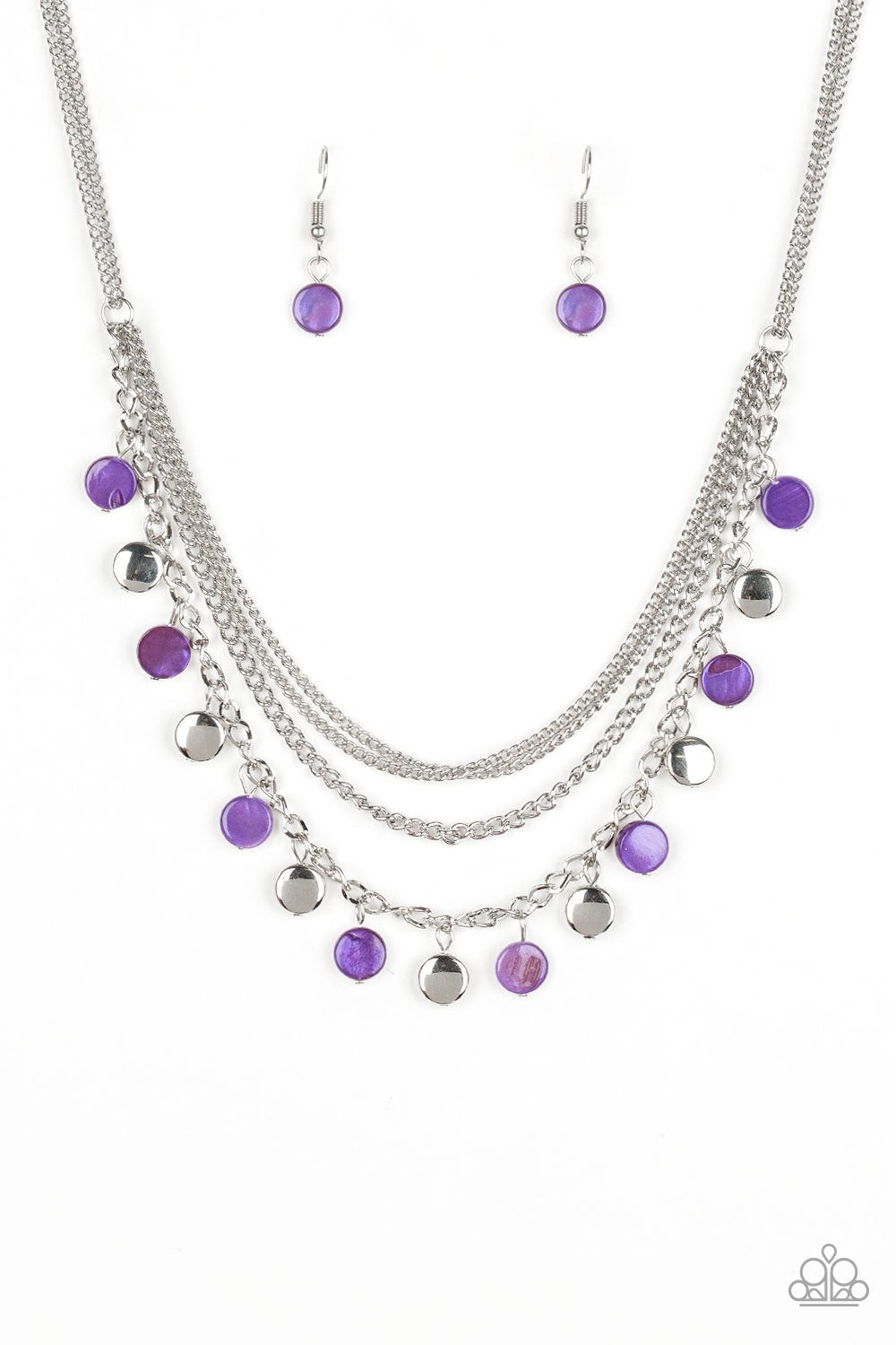 Beach Flavor - Purple necklace