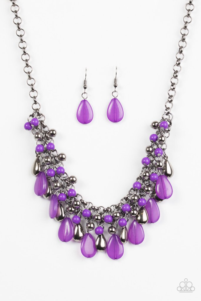 Diva Attitude - Purple Necklace