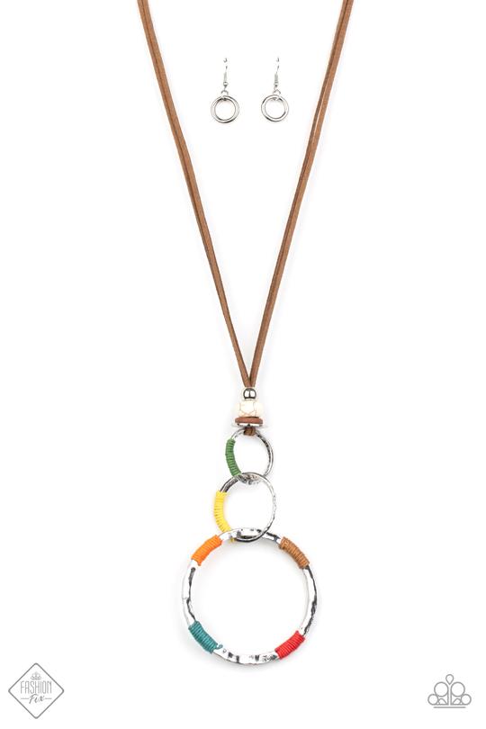 Rural Renovation - Multicolor necklace w/ matching bracelet