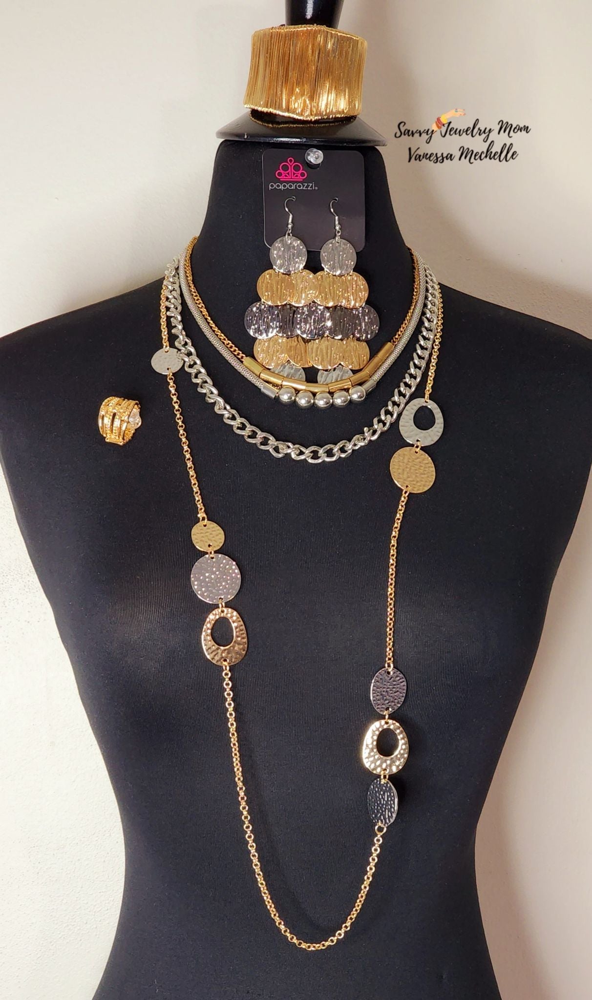 Savvy Set #285 (Gold/Silver, 5 piece set)