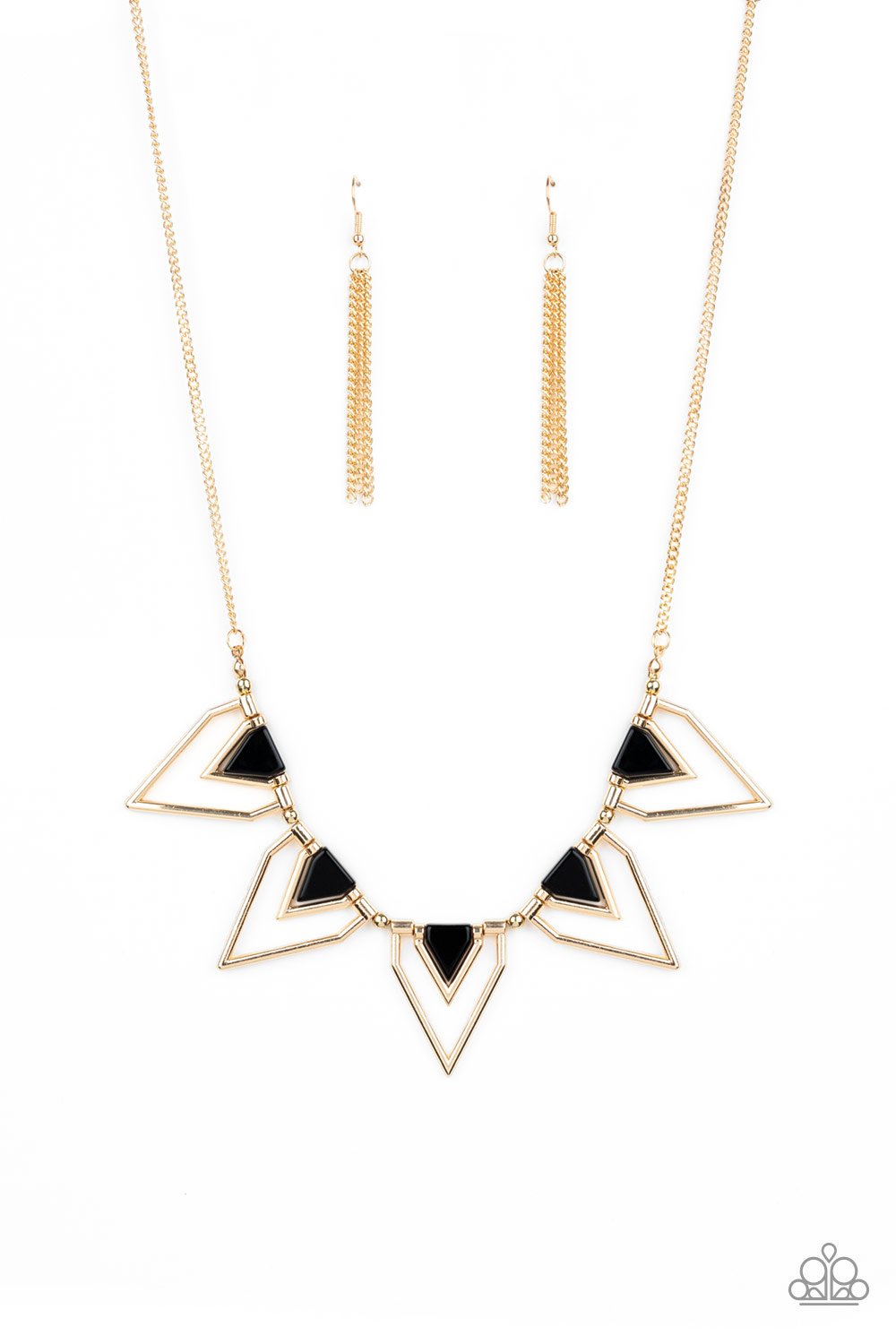 The Pack Leader - Gold/Black necklace