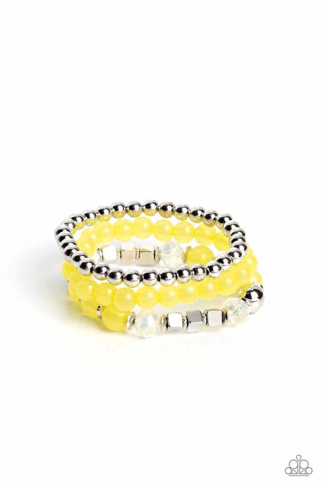 CUBE Your Enthusiasm - Yellow Bracelet