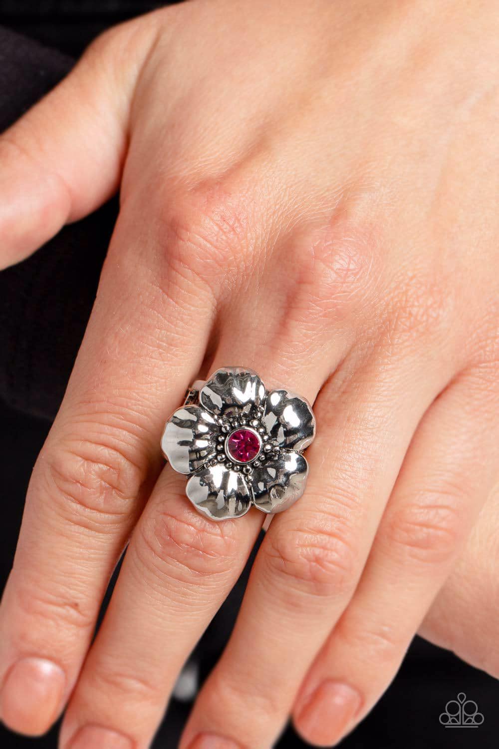 Bloom Bloom Pow - Pink Floral Ring