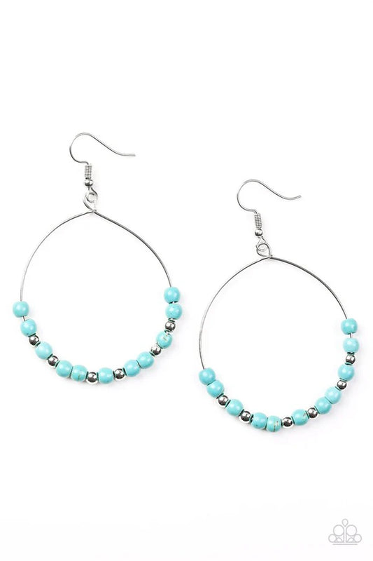Stone Spa - Blue/Turquoise Earrings