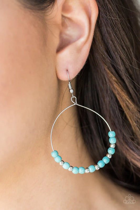 Stone Spa - Blue/Turquoise Earrings