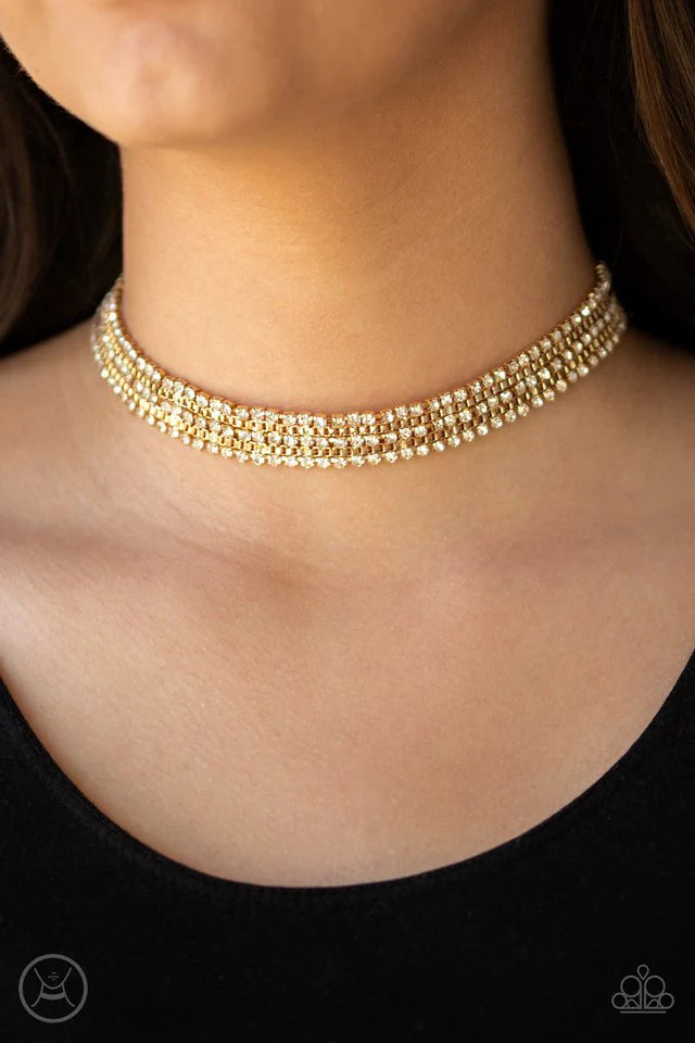 Full REIGN - Gold Choker Necklace