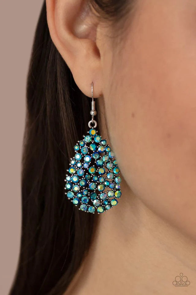 Daydreamy Dazzle - Blue multi earrings