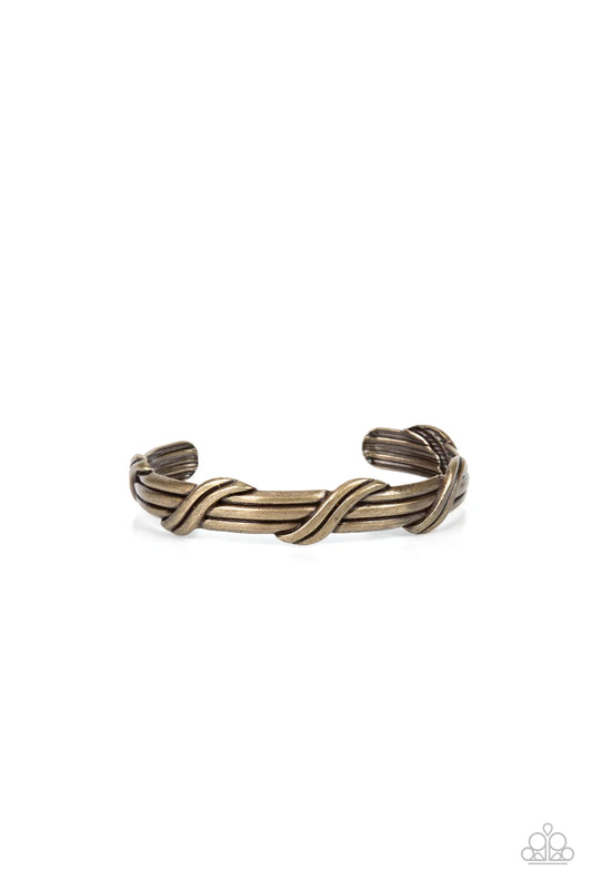 Last Man Standing - Brass Bracelet