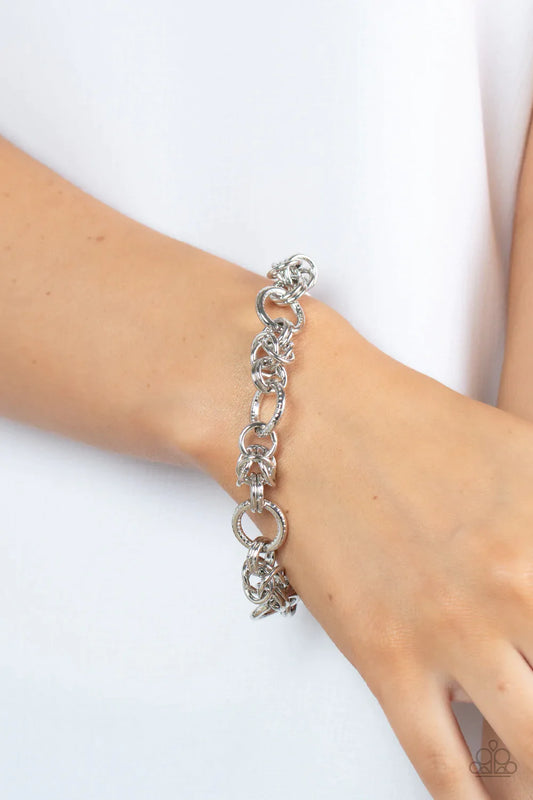 Big City Chic - Silver Bracelet
