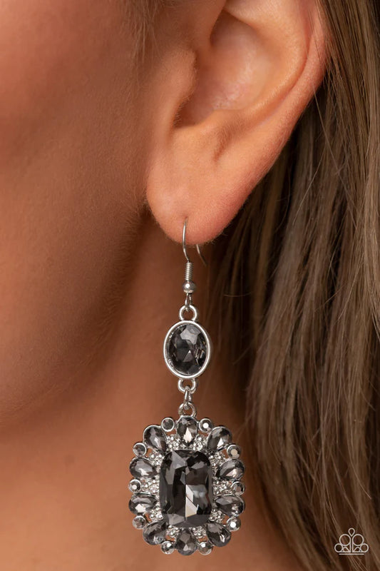 Capriciously Cosmopolitan - Silver Earrings