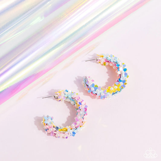 Fairy Fantasia - Multicolor Hoop Earrings