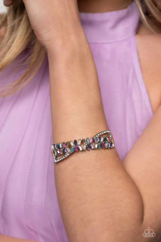Timeless Trifecta - Multicolor Iridescent Bracelet