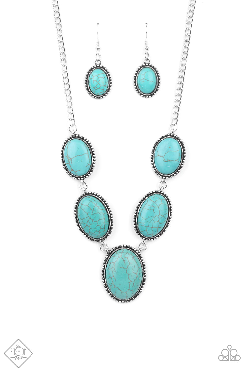 River Valley Radiance - Turquoise/Blue Necklace