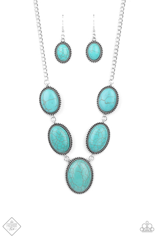 River Valley Radiance - Turquoise/Blue Necklace
