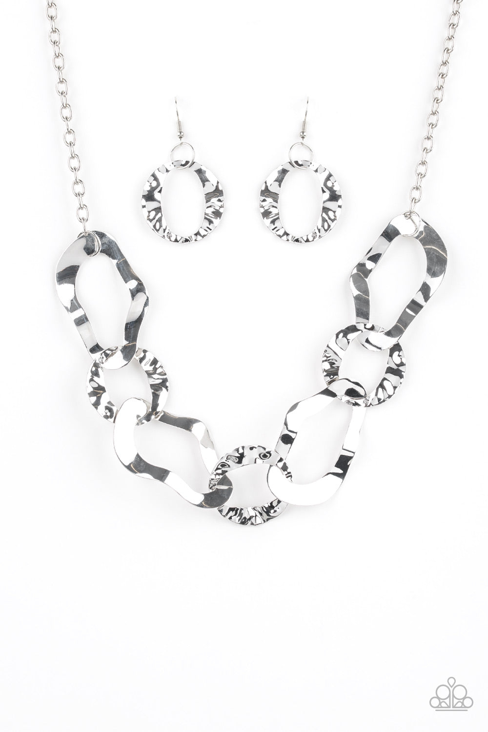 Capital Contour - Silver necklace