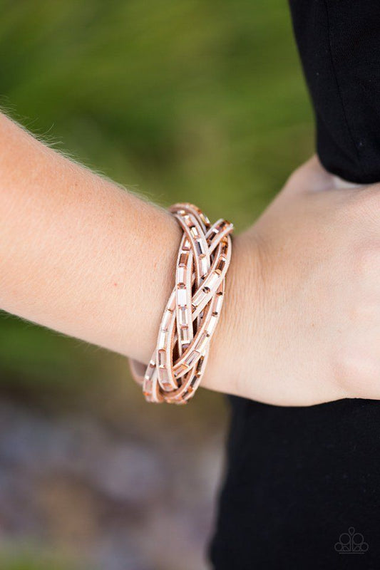 Rock Legend - Brown wrap bracelet