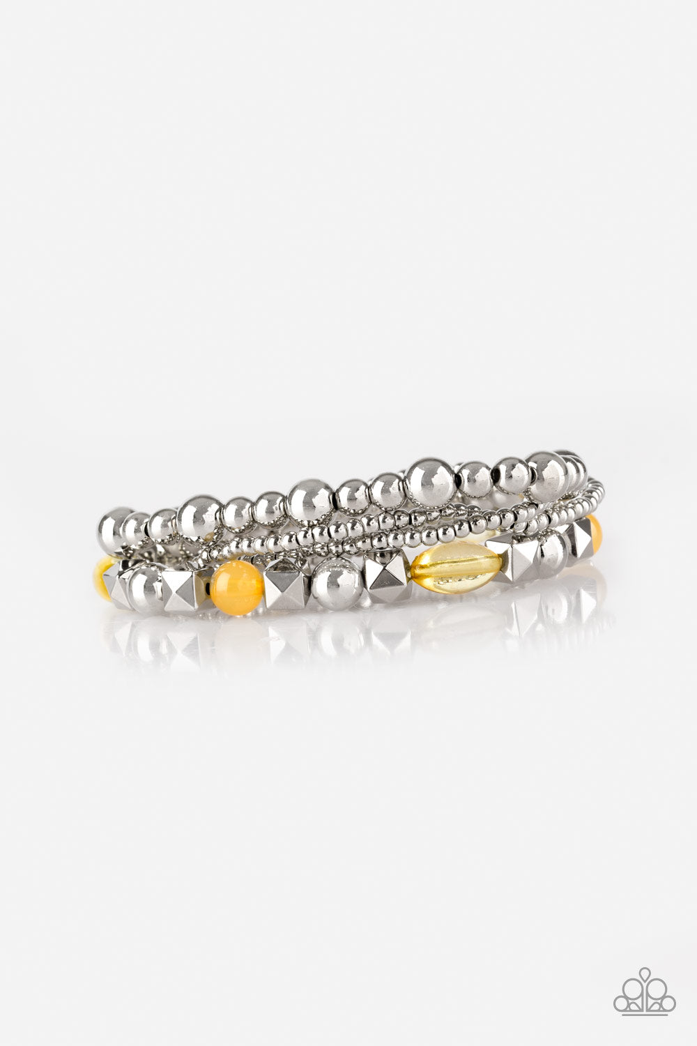 Babe-alicious - Yellow bracelet