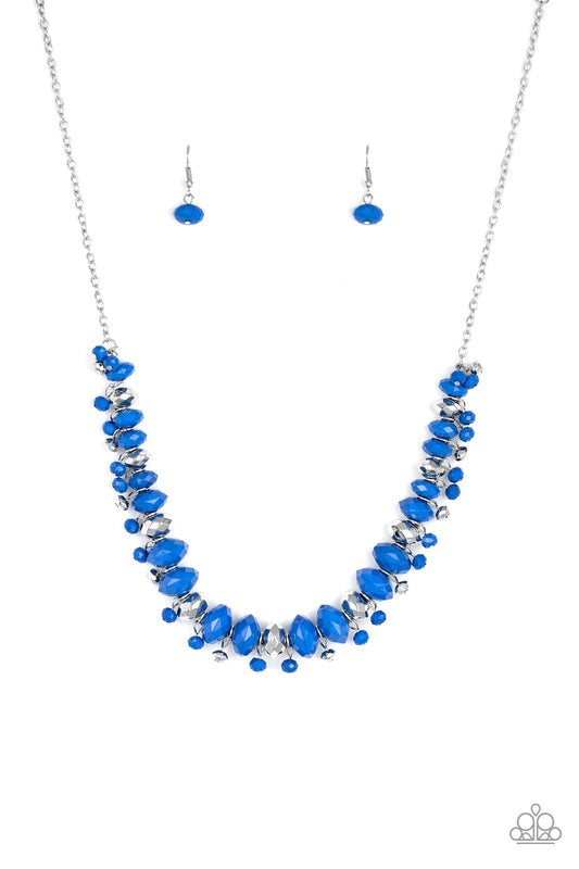BRAGs To Riches - Blue necklace