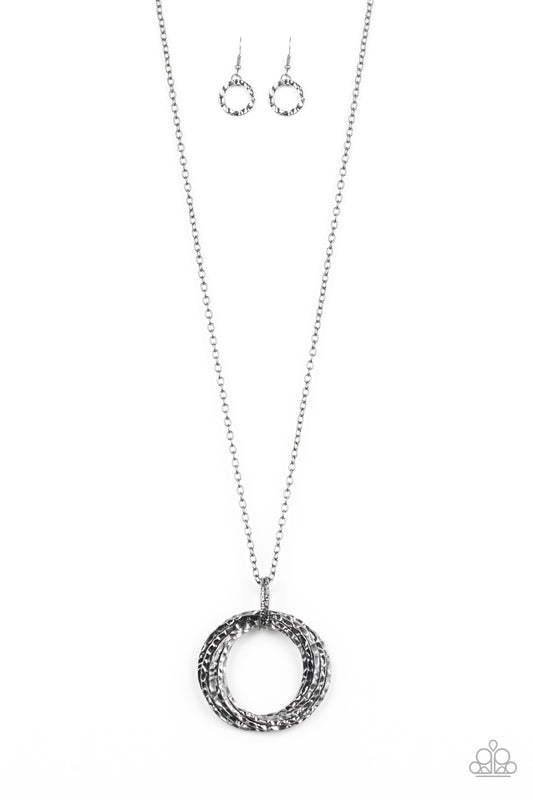 Metal Marathon - Black/Gunmetal necklace