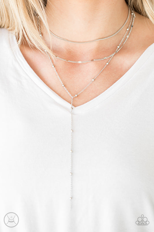 Think Like A Minimalist - Silver necklace